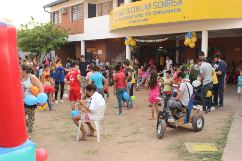 Fiesta total en la Fundación Con Una Sonrisa.