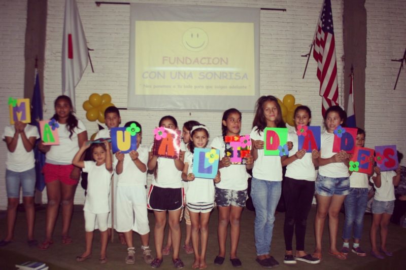 Las alumnos de Manualidades de la Fundación dieron un espectáculo hermoso.